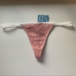 NWT Free People Gabriella Thong
